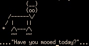 Have you mooed today?