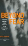 Beyond Fear by Bruce Schneier